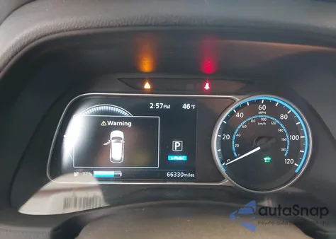 2018 Nissan Leaf Sl z USA, uszkodzony, nr VIN 1N4AZ1CP1JC311922